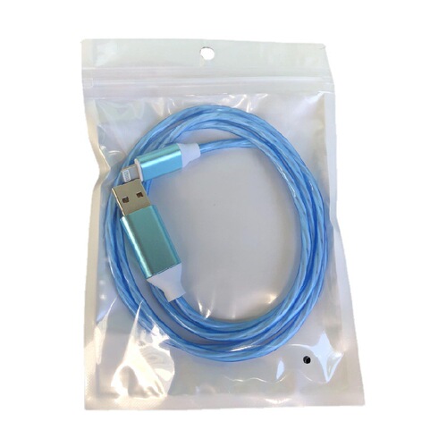 Thickened white adapter, memory card trinket, Bluetooth headset, silicone shell packaging bag, self-sealing zip-top bag