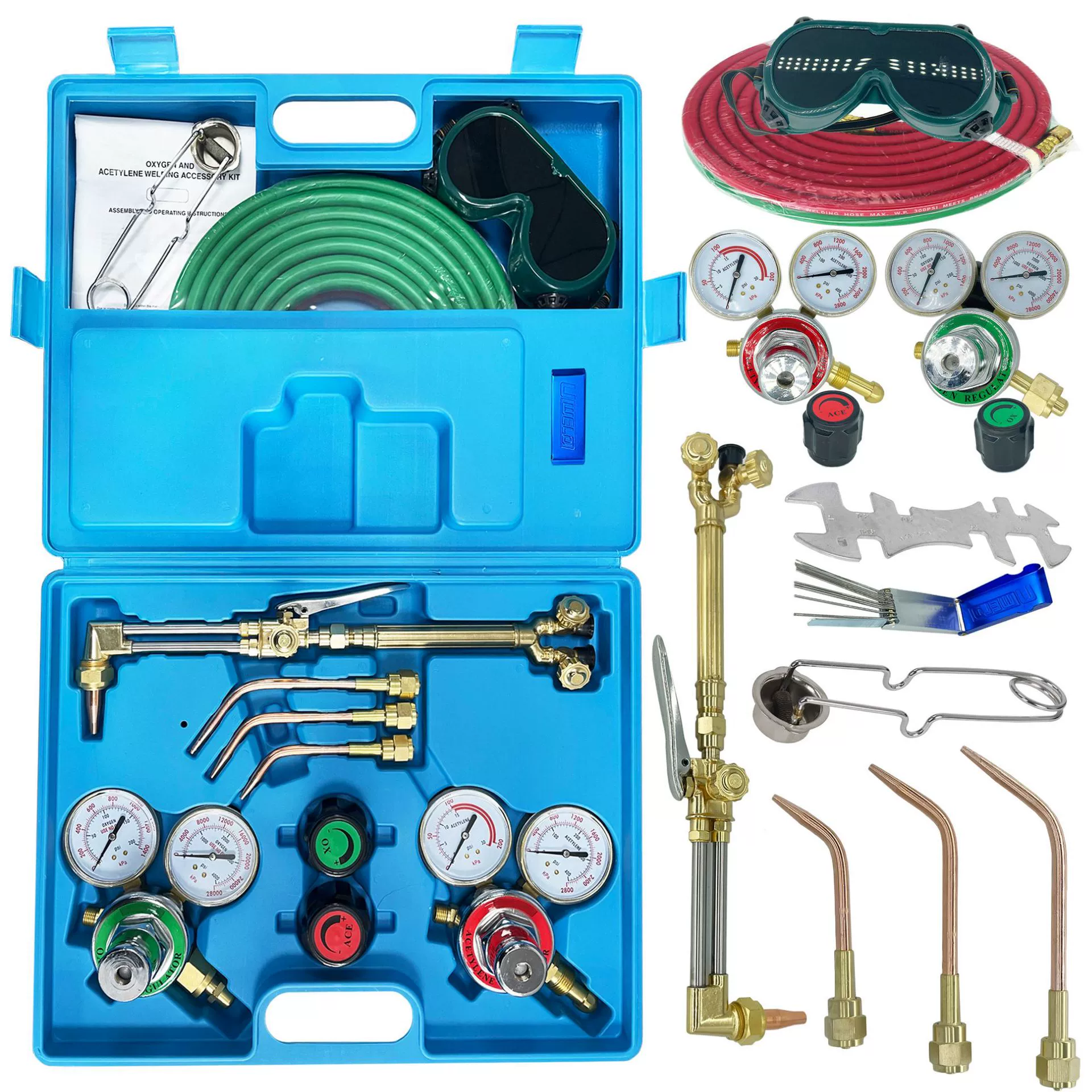 Трансграничный американский набор для сварки и резки, набор для сварки и резки амzon, набор для сварки и резки Amazon.