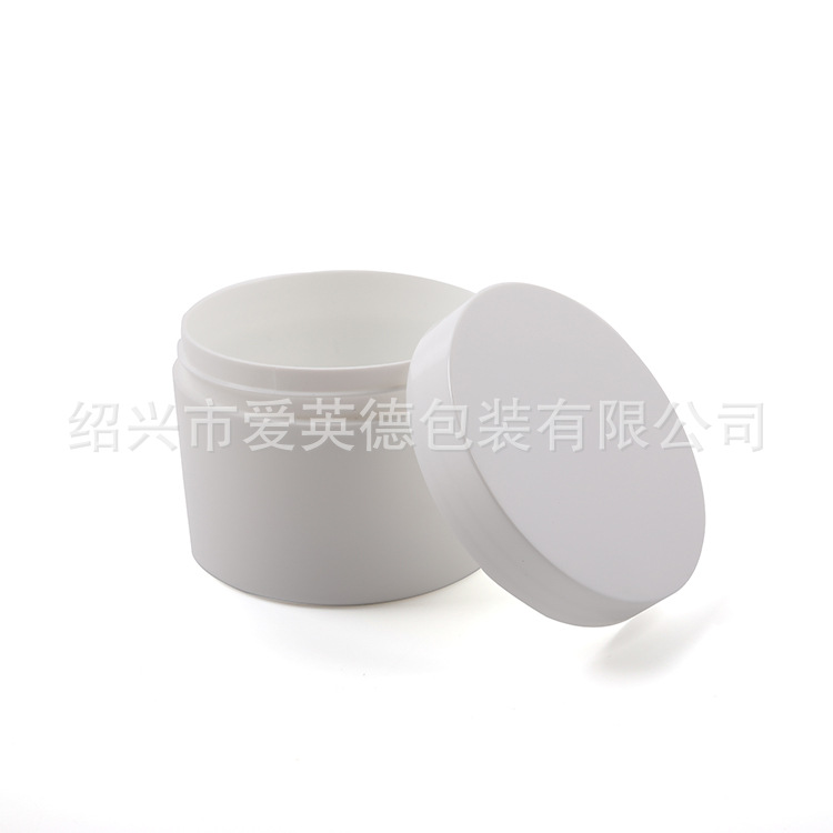 工厂现货 双层薄壁pp注塑广口大白瓶 膏霜瓶 10g-250g 面霜瓶