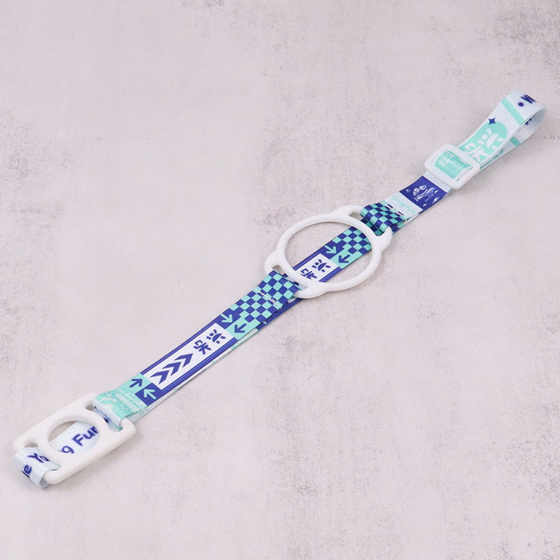 23: 이중 실리콘 소형 버클 직경 2.5cm 대형 버클 직경 5cm:2*120cm