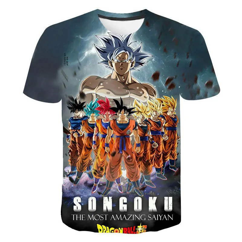 Camiseta de manga corta con cuello redondo y manga corta con malla suelta de verano para hombre, estampado 3D con lema de murciélago europeo y americano