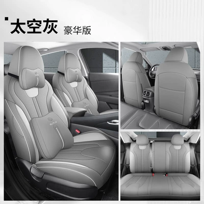 Modelə uyğun (Original) oturacaq örtükləri | Breathable Seat Cover New - space-grey-deluxe-edition-hyundai-elantra