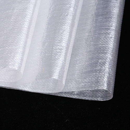Transparent plastic rice and corn packaging bag, packing bag, thick transparent woven bag for grain, customized