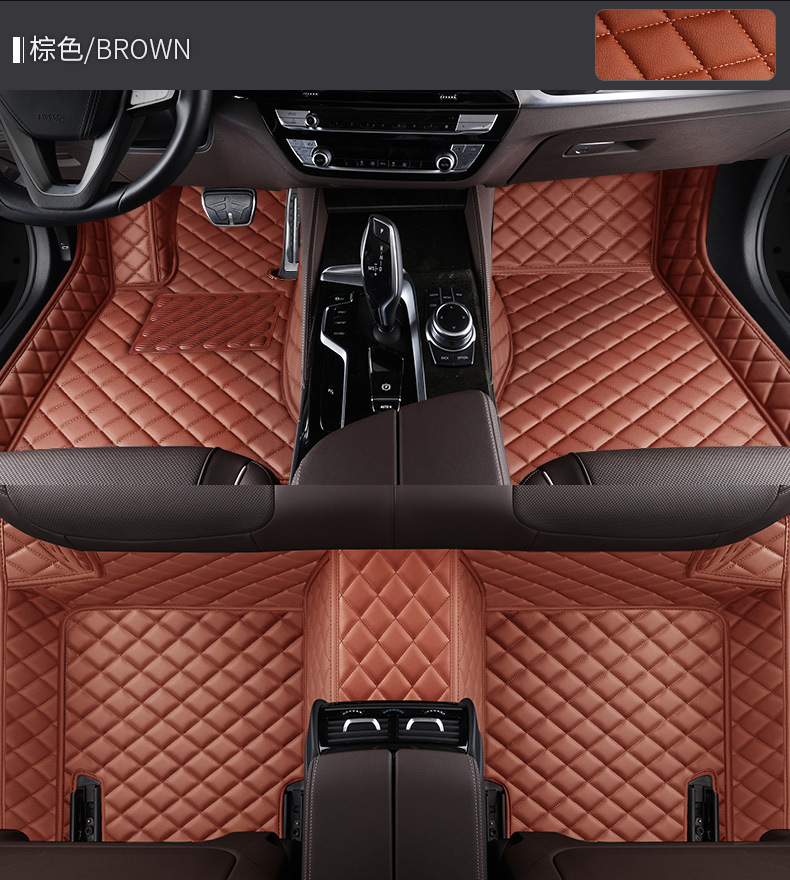The new XPE car special foot mat fully surrounds the car interior foot mat dirt-resistant floor mat car advanced sense car foot mat