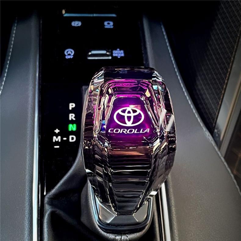 Custom Crystal Illuminated Gear Shift Knob for Toyota Avalon, Camry, Frontlander, Levin, and Corolla