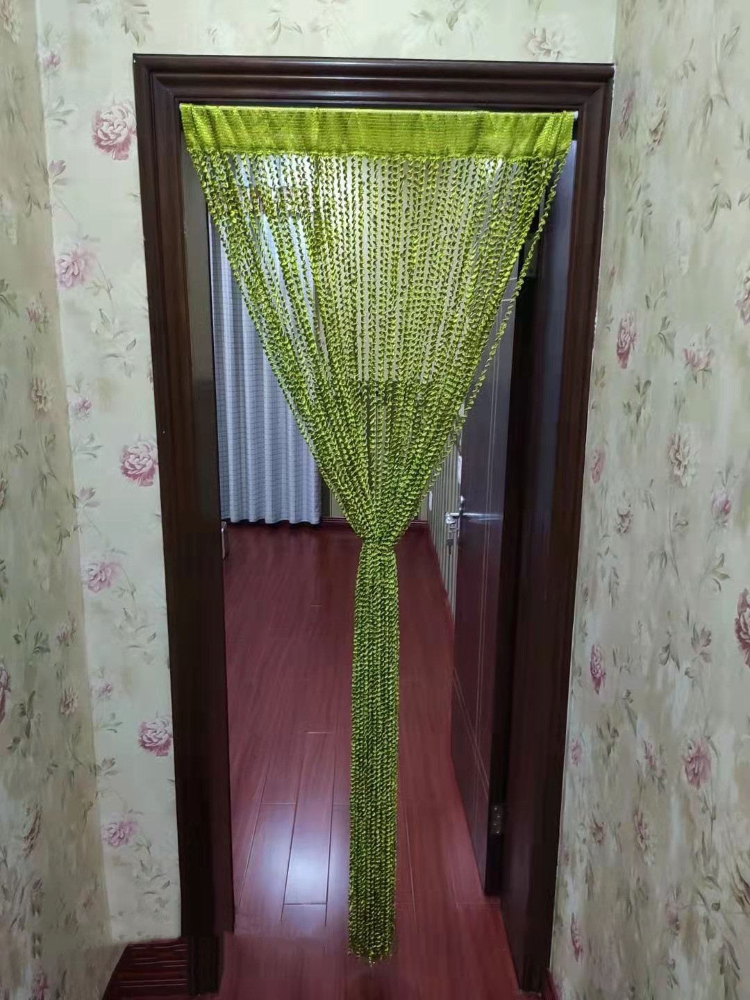 螺纹螺旋加粗线帘 商场橱窗客厅卧室装饰流苏隔断帘窗帘婚礼帷幔-阿里巴巴