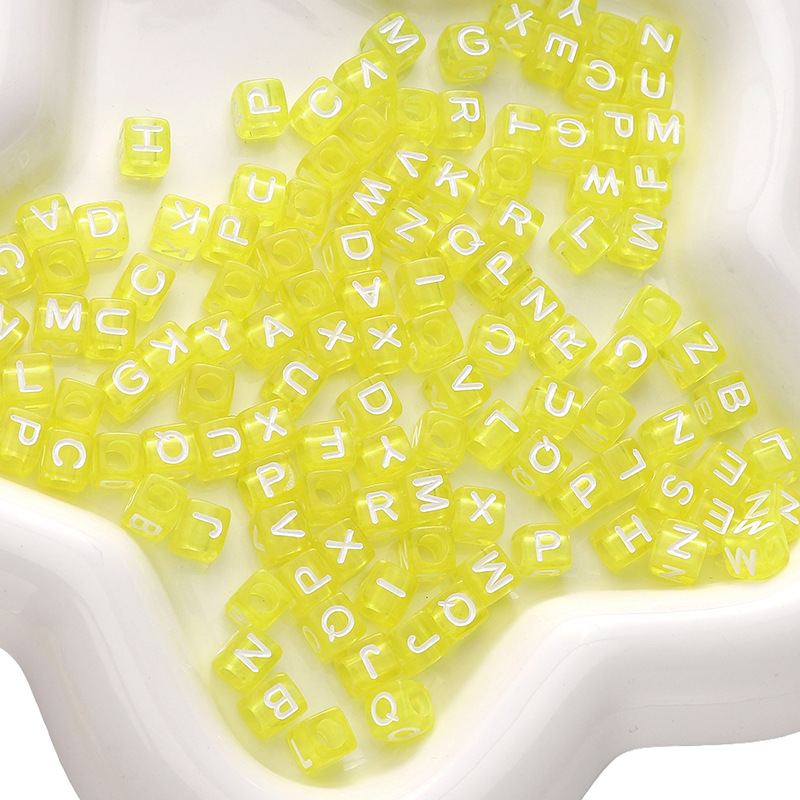 Yellow 6x6mm 100pcs/pack