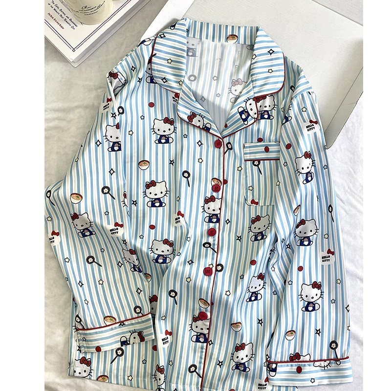工場卸売りpyjamas日系アニメ布丁犬パジャマ女春秋綿長袖長ズボンカバー対外貿易|undefined