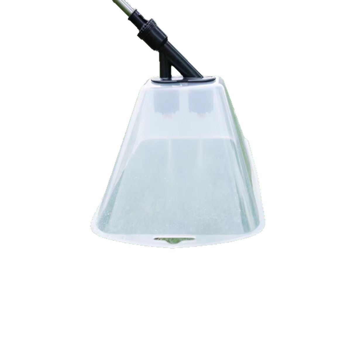 Pulverizador eléctrico agrícola, protector contra el viento transparente, rociador, herbicida, protector, rociador atomizado ajustable