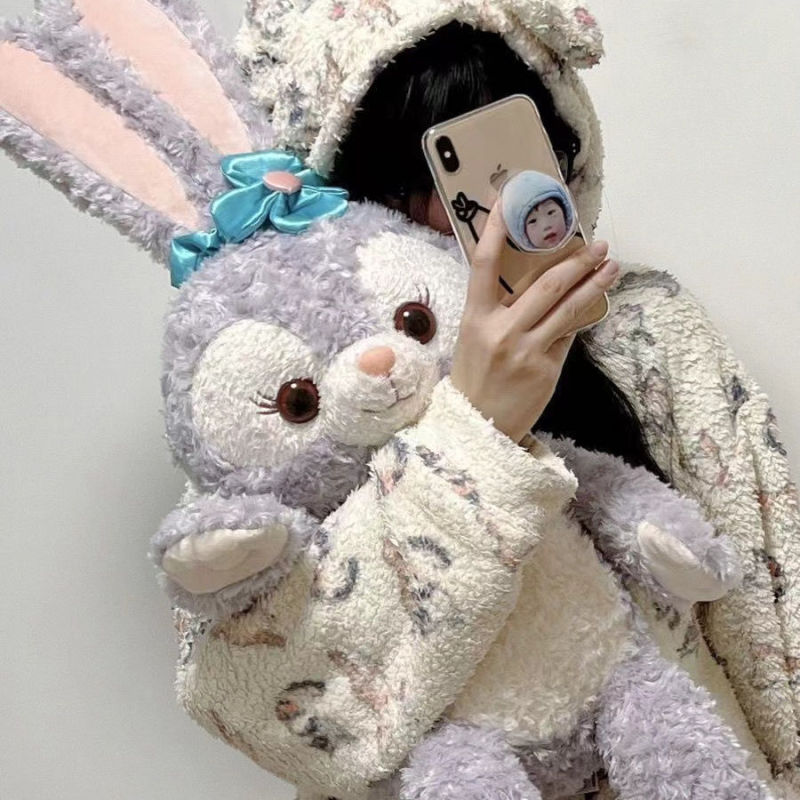 星黛露贝儿兔子毛绒玩具玩偶公仔可爱睡觉娃娃布娃娃女生生日礼物|undefined
