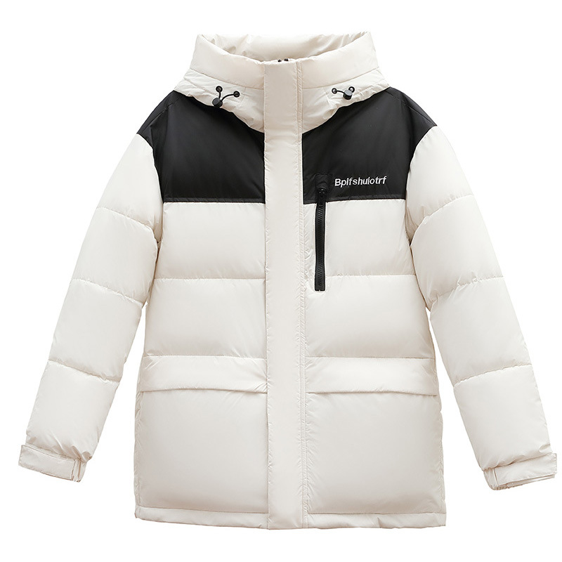 Trajes de algodón transfronterizos de pluma para mujeres 2025 invierno nueva moda chaqueta de algodón suelta gruesa chaqueta de tamaño grande image 5