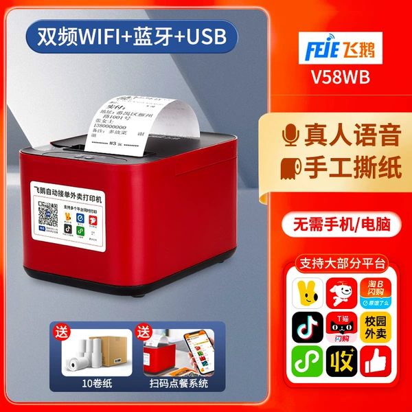 WIFI+Bluetooth+USB [real voice + hand-tearing paper]