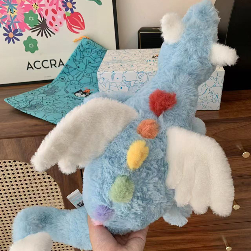 jellycat玩偶正版官方飞龙毛绒公仔玩具天空雪龙粉龙大号三标齐全|undefined