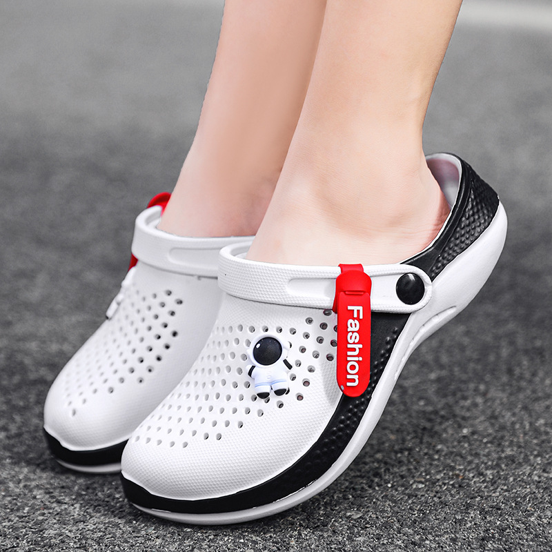 Nuevos zapatos de verano transpirables, un zapato, dos zapatos, sandalias casuales para hombres y mujeres, zapatos de playa para parejas
