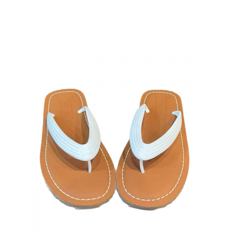 Quality Shoes Cross-border Summer Casual Versatile Fashionable Flip-Flops For Beach And Outdoor Wear, Comfortable Flat Sandals_vogvips.com