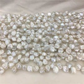 巴洛克珍珠 裸珠散珠异形淡水keshi珠DIY配件花瓣珠珠