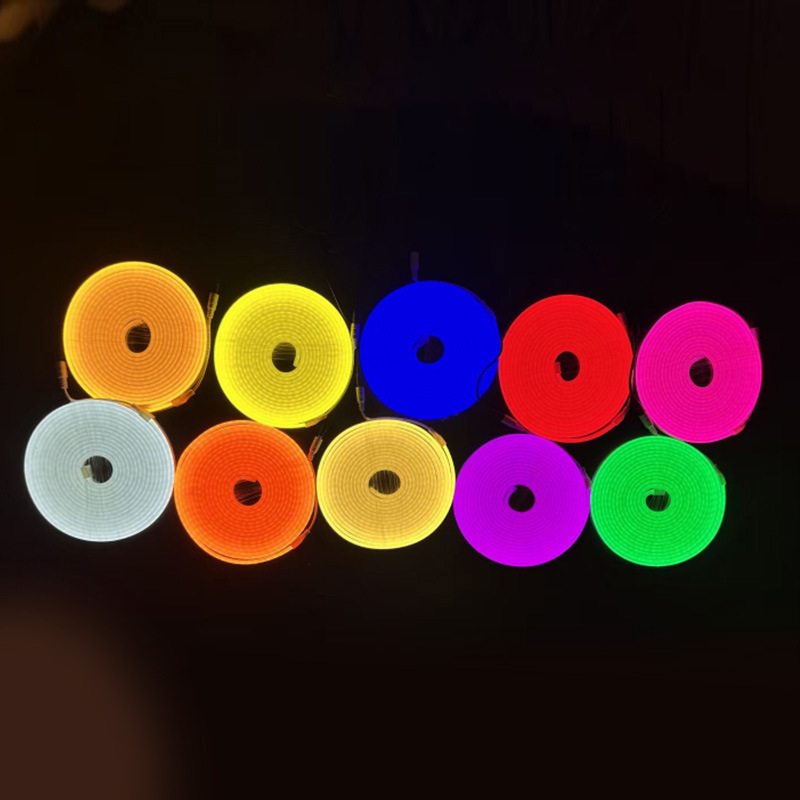 LED フレキシブルネオン 12v 低電圧シリコーン 612RGB ライトストリップセット屋外広告看板照明雰囲気ライトストリップ|undefined