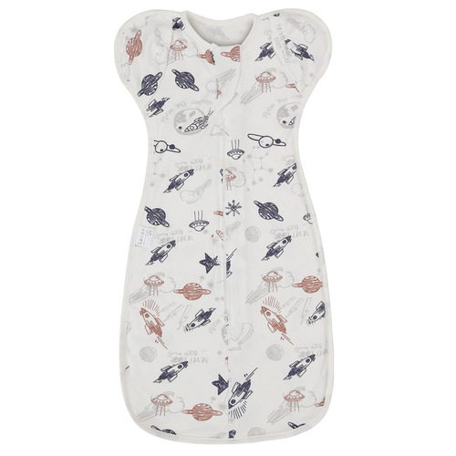 Four Seasons Baby 100% Cotton Anti-Slip Jumping Sleep Sack, Newborn Swaddle Blanket, Baby Wrap for Cross-border