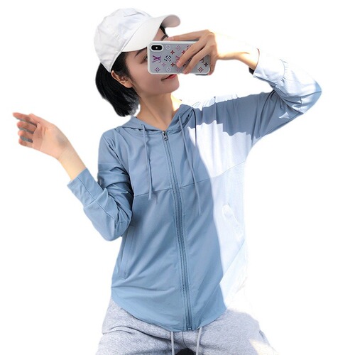 Women's Loose and Slimming Sport Jacket for 2024 Summer, Plus Size Casual Running Hooded Sweater for Yoga and Fitness Top