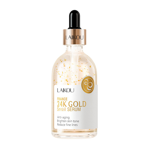 Cross-border Laiko French 24k gold snail essence 100ml soft skin care products