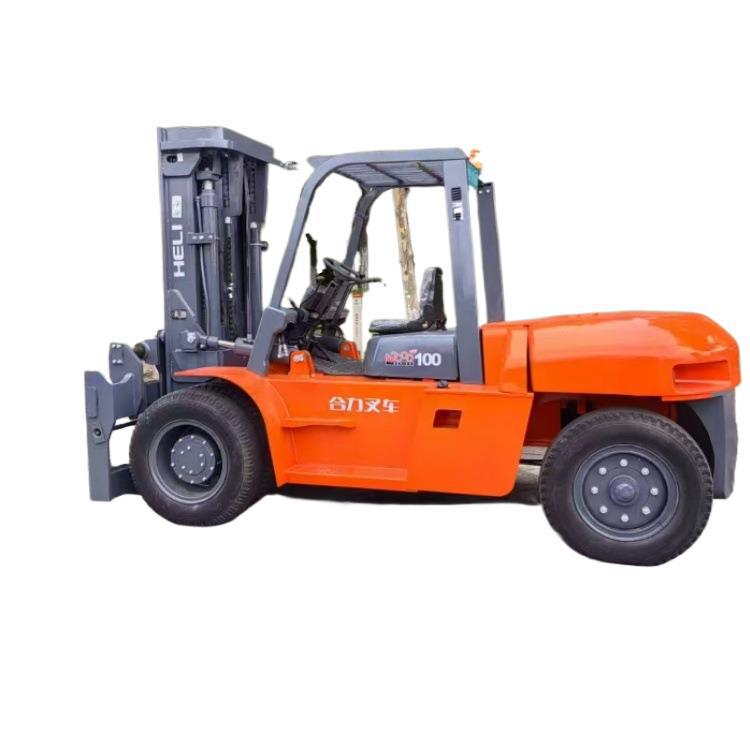 10 toneladas de carretilla elevadora 10 toneladas de 12 toneladas de segunda mano de motor Isuzu elevación de 3 metros 4 metros 6 metros