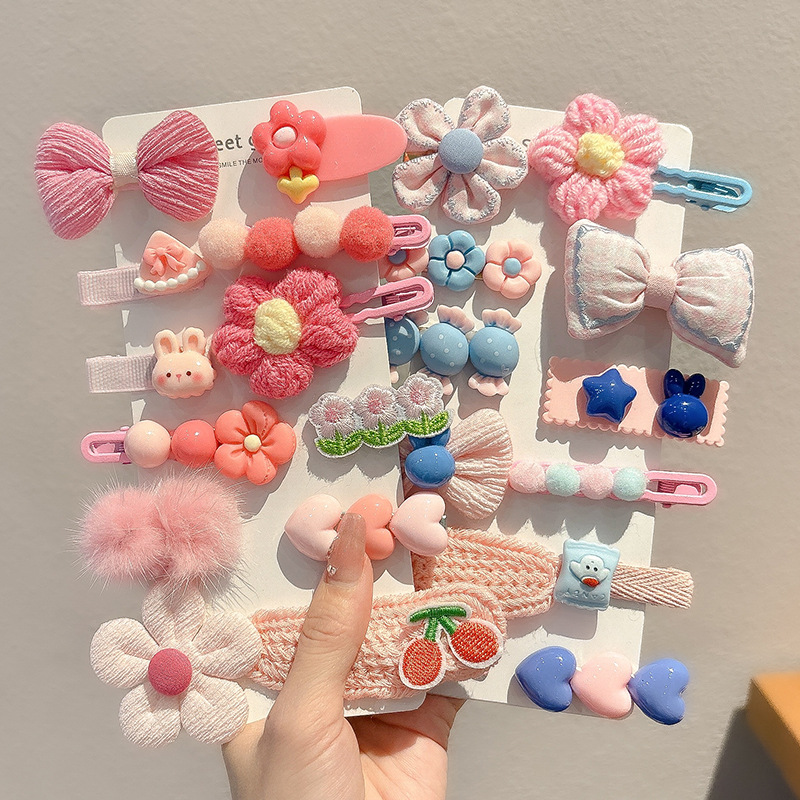 Peel de peluche para niños BB clip clip de peluche clip lateral para niñas lindas niñas toque de pelo para bebés