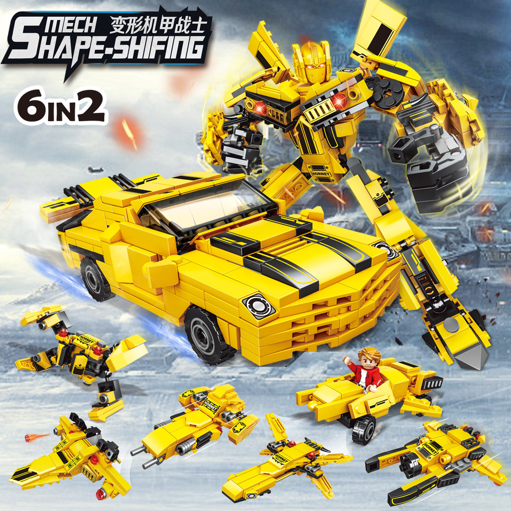 Entrega de una sola pieza compatible con bloques de construcción altos juguetes para niños ensamblados portaaviones militar pequeña partícula juguetes educativos campus para hombres