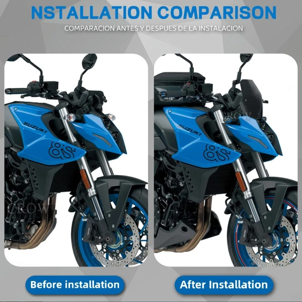 Suitable for Suzuki Gsx-8S Windshield Front Windshield Deflector Fairing Gsx8S