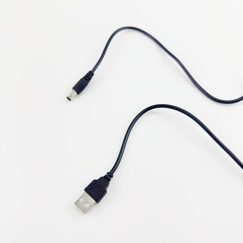 DC plug USB power cord USB to DC charging cable 5.5*2.1mm suitable for all kinds of electronic products