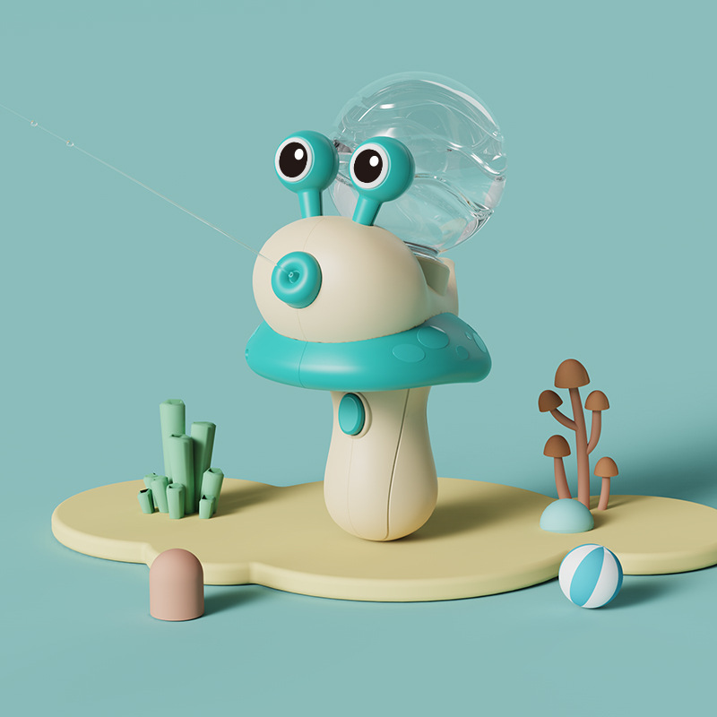 Pistola de agua eléctrica de mano para niños verano pistola de agua eléctrica al aire libre Caracol juguete de agua puesto de mercado nocturno al por mayor