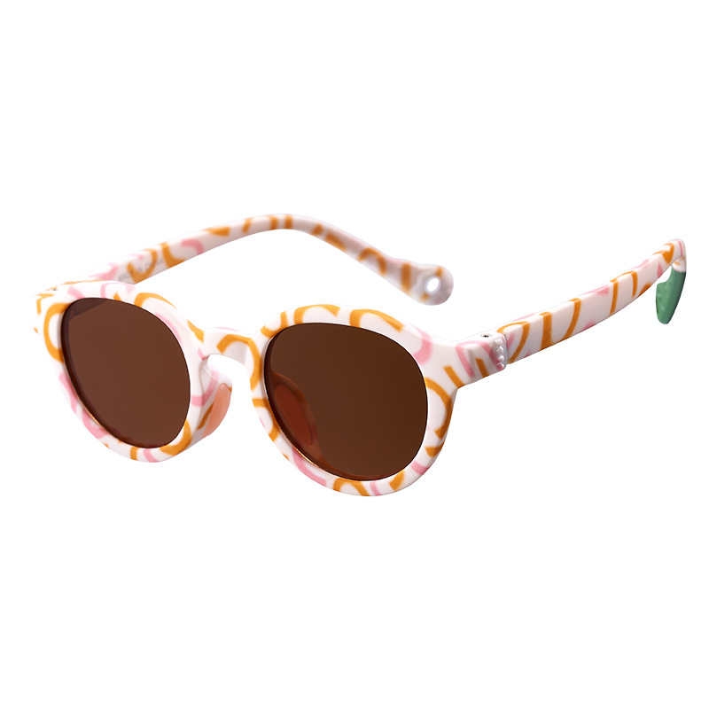 KK árbol gafas de sol para bebés no dañan los ojos gafas de sol para bebés pequeños gafas de sol polarizadas anti-UV nuevas