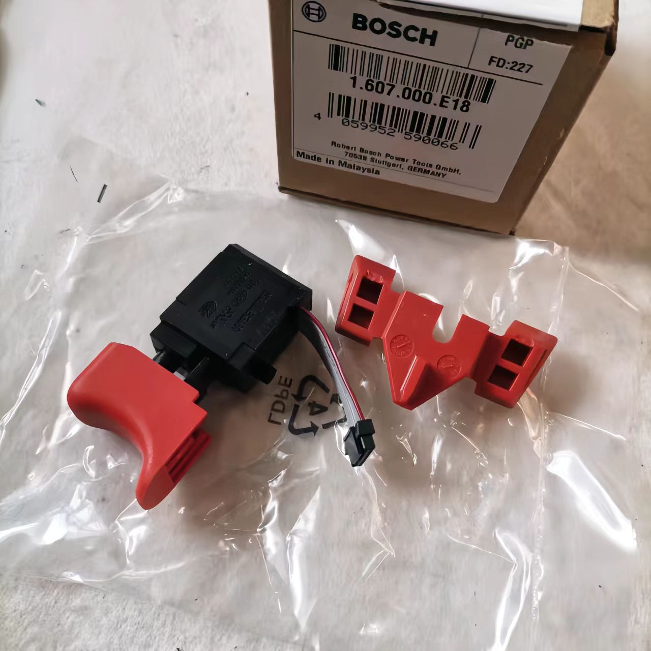 原装博世无刷锂电起子机GSB/GSR18V-50电动充电手钻/启停调速开关