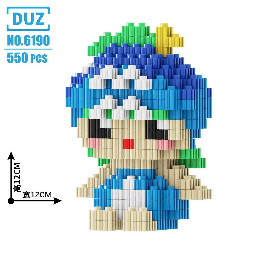 Конструктор Lego Ultraman Tiga Micro Block, различные цвета, 10×10×10 см