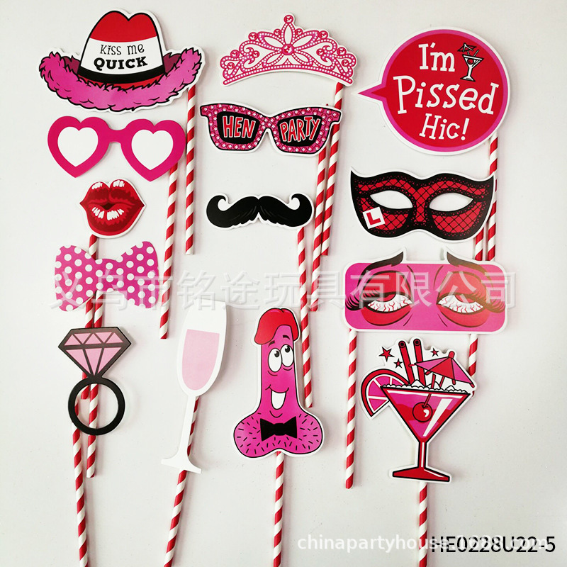 Boda novia de la boda para ser novia apoyos creativos despedida de soltero del partido apoyos de la foto