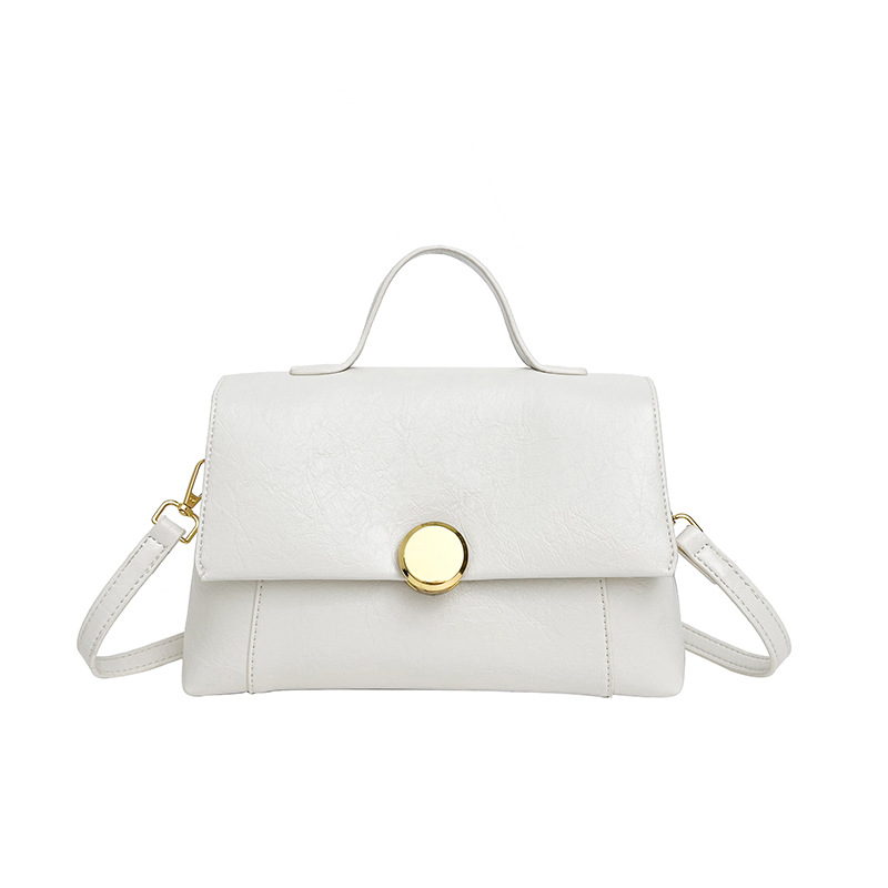 Bolso de moda casual personalizado bolso de tendencia simple diaria 2026 nuevo retro versátil mochila de hombro
