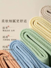 襪子女夏季白色中筒產後月子襪春夏日系純色無骨長襪春秋堆堆棉襪