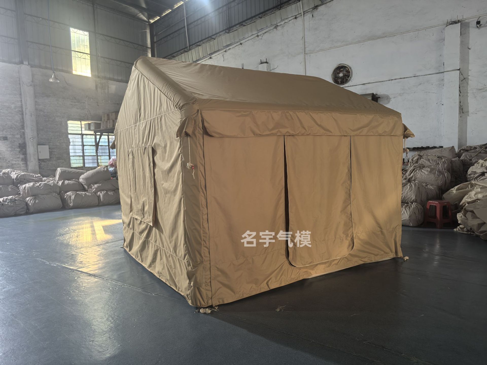 Cross-Border Customization Factory Direct Sales Arabian Tent Qatar Tent Middle East Inflatable Tent Desert Camping Style Tent