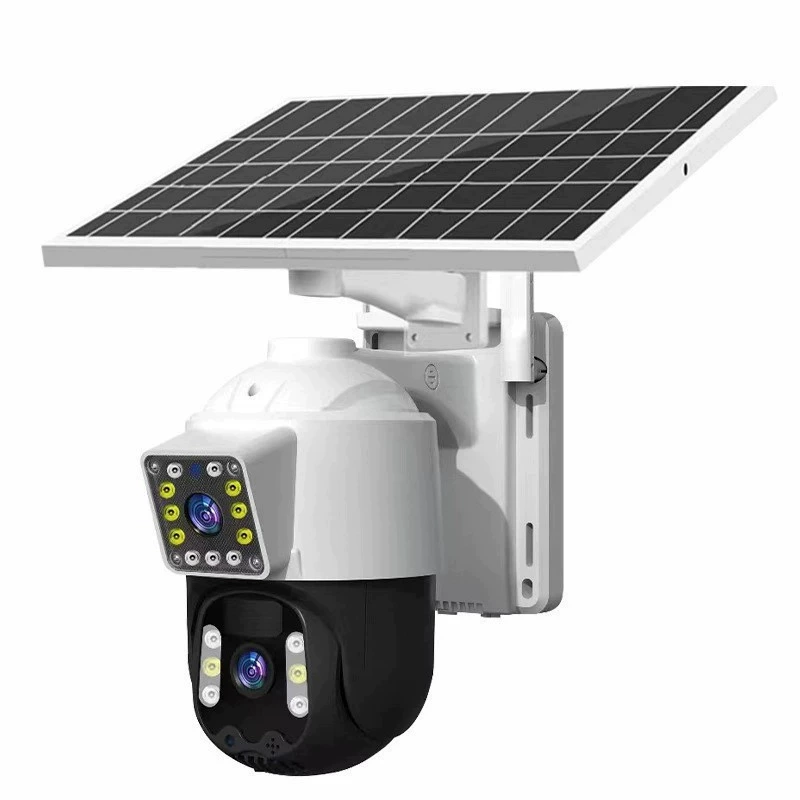 Камера CCTV на солнечной батарее, 4G, дальность 30 м