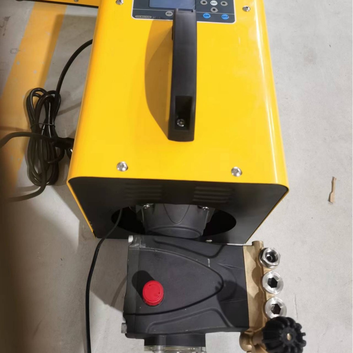 喷雾降尘设备雾化机工业高压造雾机|微雾厂家2L清洗机高压泵