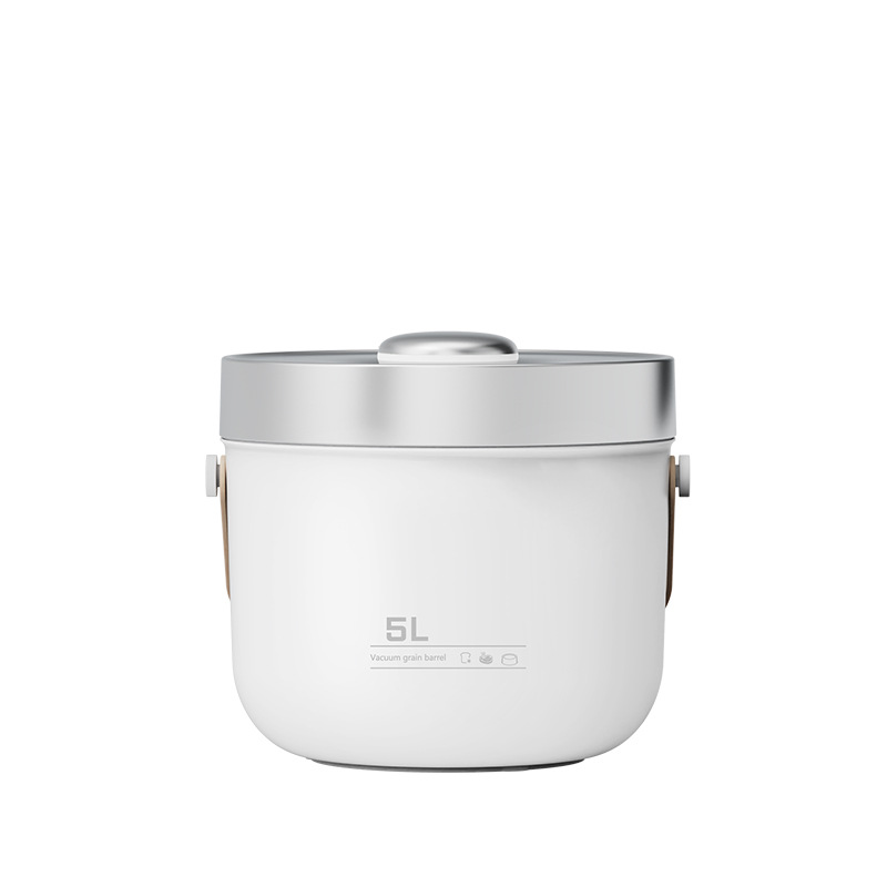 Pet vacuum food storage bucket household coffee bean mung bean rice crispy bucket dog food cat food storage bucket fresh sealing