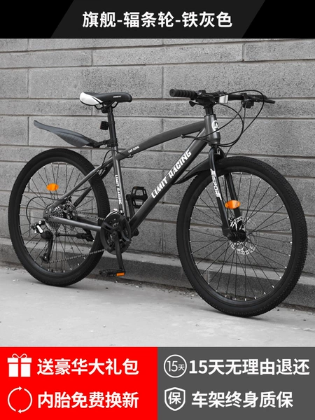 21 speed - [High-end version] spoke iron grey - 24 inches ★★