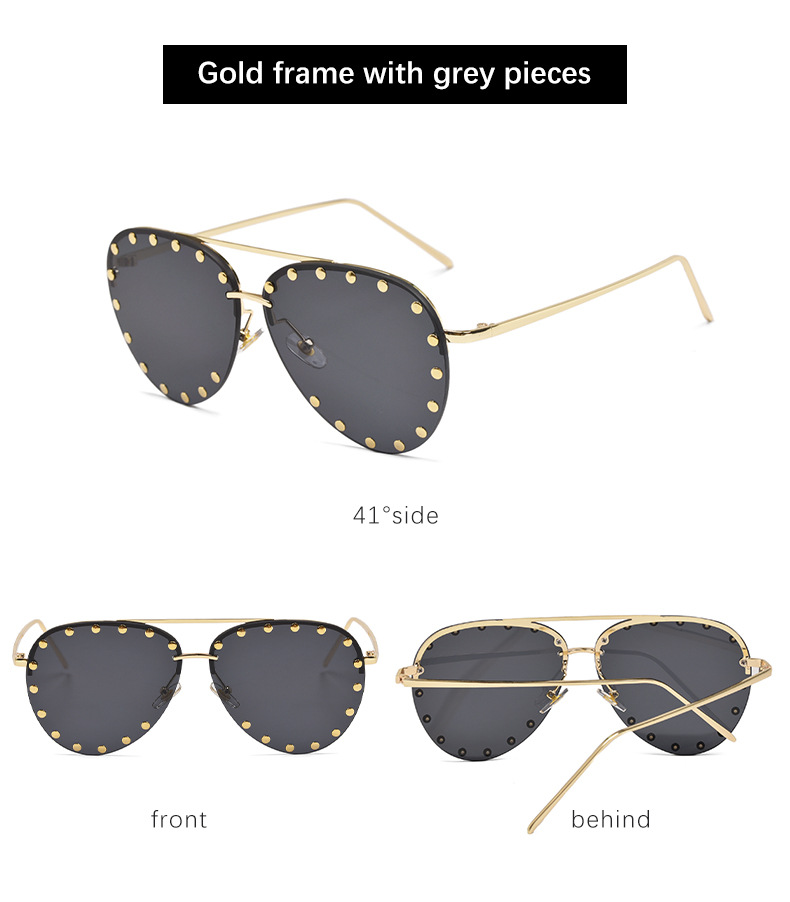 60g Weight Half Frame Glasses Structure Sunglasses Classification PC, UV400 Protection Lens Material toad glasses Glasses Style Outdoor, Beach Occasion Geometric Pattern Unisex Gender Vintage Style, Classic Style Style Vintage Style Classic Style Geometric PC UV400 Protection Toad Glasses Half Frame Women's Sunglasses 12