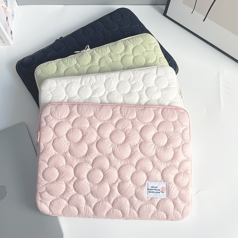 Cross-Border Lightweight Bubble Wrap Laptop Sleeve for Women Ipad11Macbook13.3/14/15.6/ 16inch