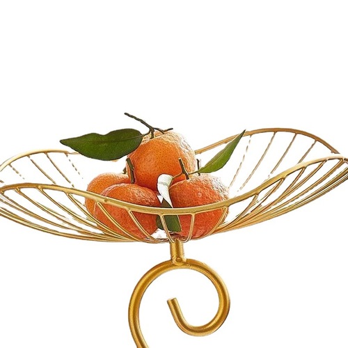 Fruit Plate Living Room Coffee Table Influencer Home Use Fruit Bowl New Model Fruit Plate Candy Blue Fashion Nordic Multi-layer Snack Plate