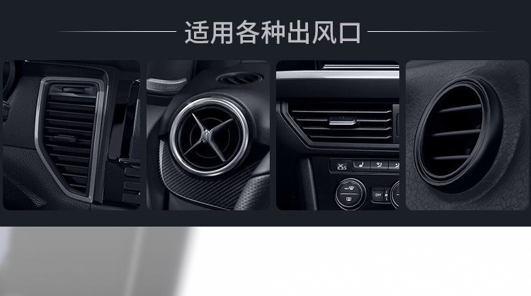 Solid Wood Car-Mounted Solid Aromatherapy Creative Mushroom-Shaped New Air Vent Perfume with a High-End Feel Car Interior Decoration