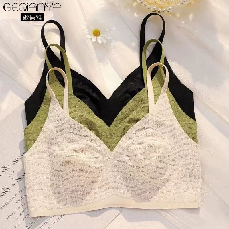 Supporting ultra thin underwear, bra top for breastfeeding