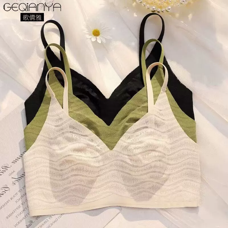 Supporting ultra thin underwear, bra top for breastfeeding
