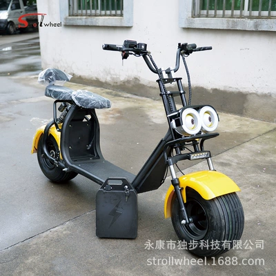 China Factory Dropshipping Es1002 Harley Electric Motorcycle City Riding with Led Screen Balance Car (Elektrikli motosikletlər) - yellow-60v12ah