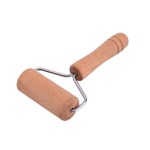 Walnut wood rolling pin for home use, solid wood pastry and pizza roller, dough roller, roller dough stick