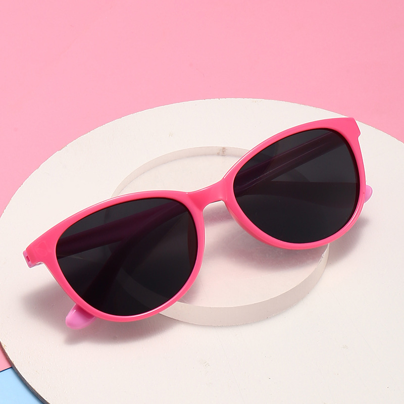 silicone children's square small sunglasses for men and women